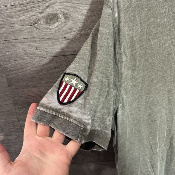 Hard Rock Guitar Company Detroit Light Weight Green Polo Size XL - Picture 4 of 11